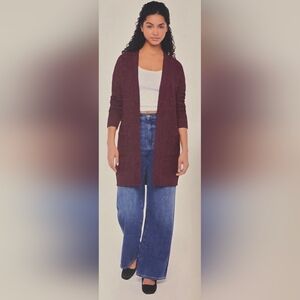 GAP Women's Red Cardigan 100% Cotton Size XL